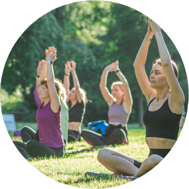 ママさんバレーやランニングなど地域のスポーツに参加する方